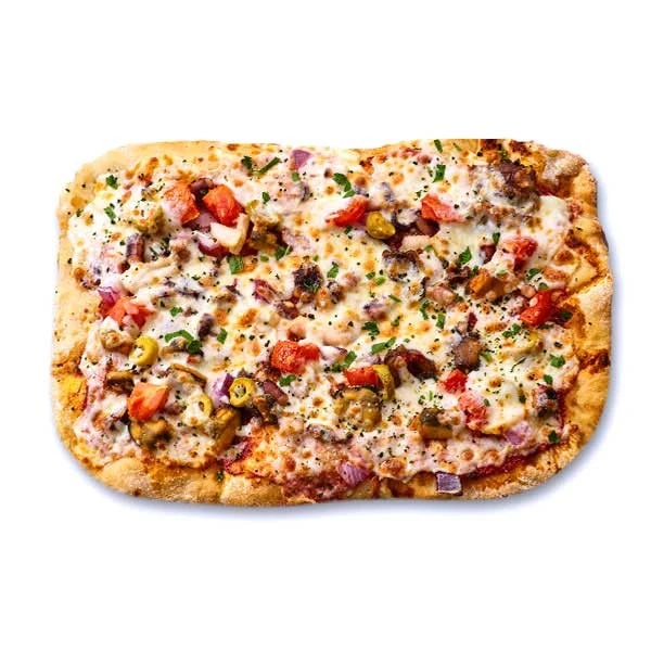 Пицца Неаполитана с морепродуктами на римском тесте