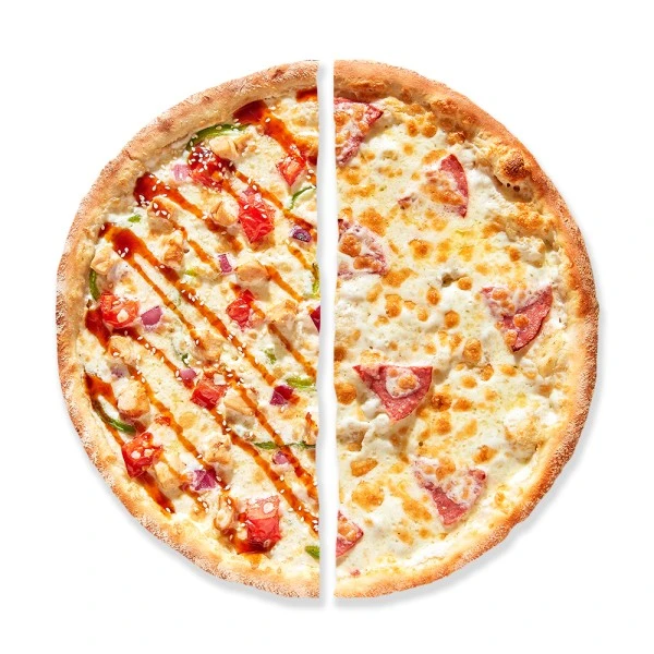 Пицца Курица Терияки + Ветчина и сыр 36 см