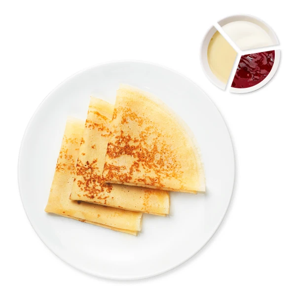 Блины с топпингом на выбор