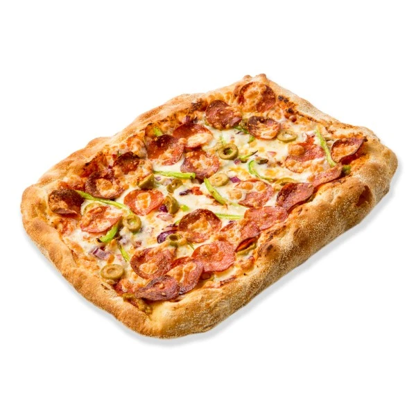 Пицца Чоризо на римском тесте 