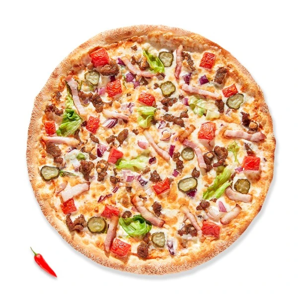 Пицца Сочный бургер