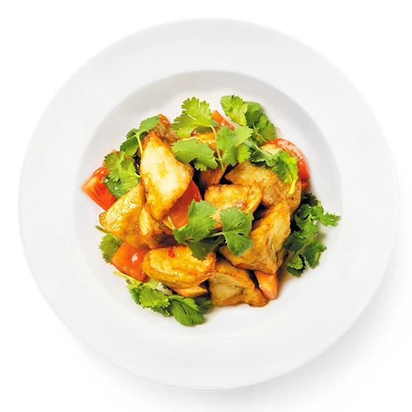 Салат "Хрустящий баклажан"