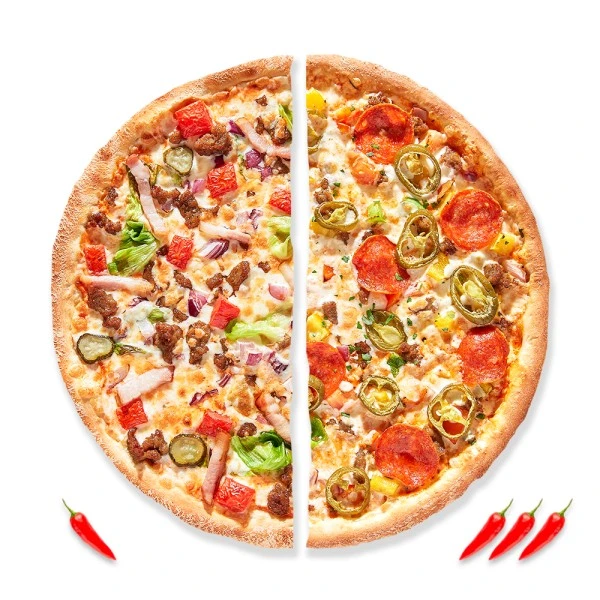 Пицца Сочный бургер + Мехико 36 см