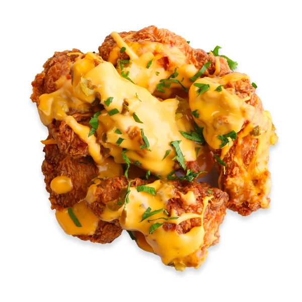 Крылья с сыром и халапеньо