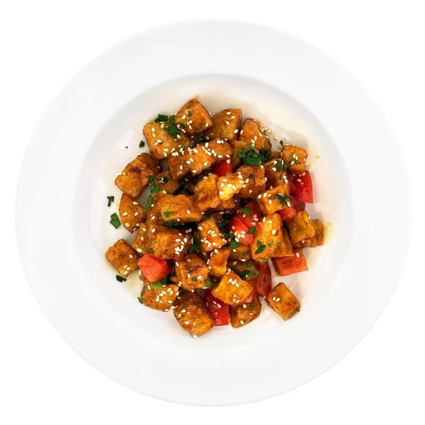 Салат "Хрустящий баклажан"