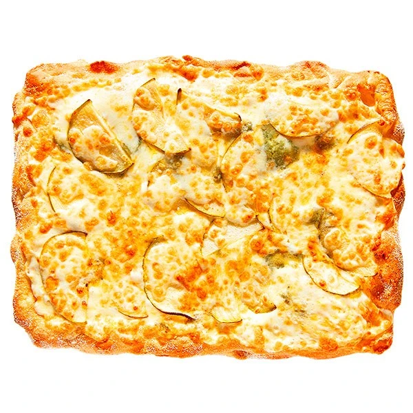 Пицца с грушей и горгонзолой на римском тесте