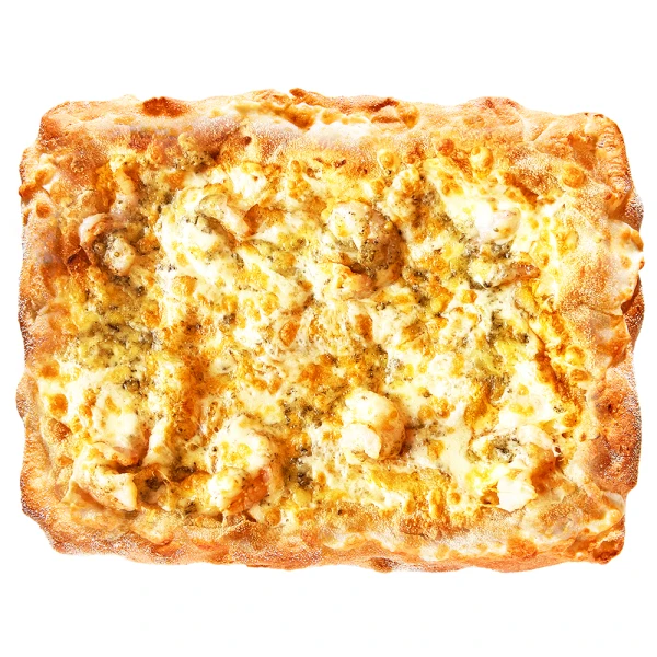 Пицца Креветка Дор Блю на римском тесте