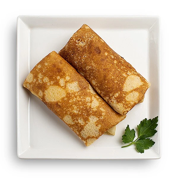 Блины с курицей яйцом и сыром